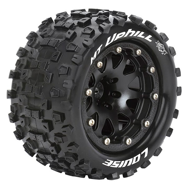 Louise RC MT-Uphill 1:10 Soft Hex 14mm Black Arrma Granite Black (L-T3309SBM)