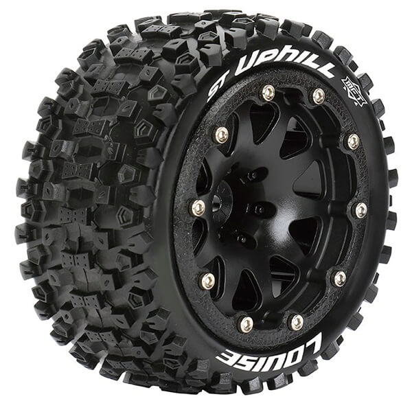 Louise RC ST-Uphill 1:10 Soft Hex 14mm Black Arrma Granite Black (L-T3313SBM)