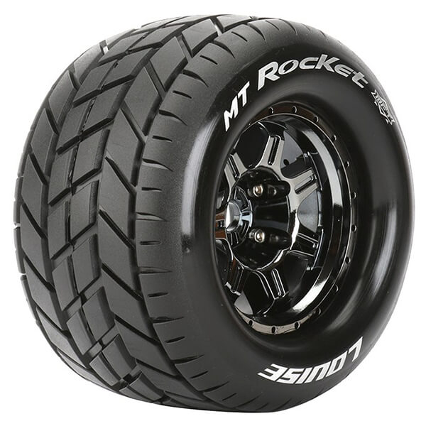 Louise RC MT-Rocket 1:8 Sport 1/2&quot; Offset Hex 17mm Black Chrome (L-T3320BCH)