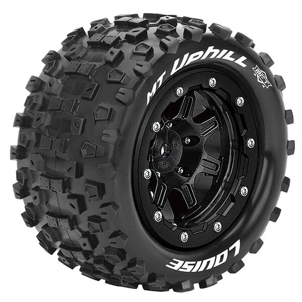 Louise RC MT-Uphill T-Maxx Soft 1/2&quot; Offset Hex 17mm Black (L-T3330SB)