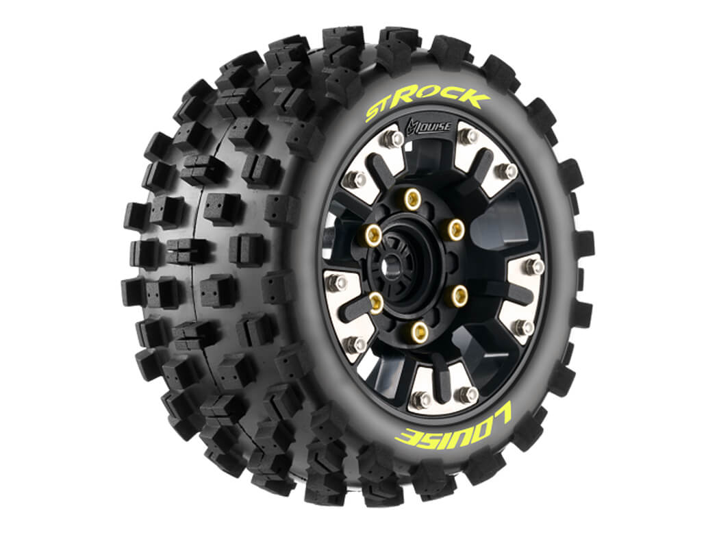 Louise RC ST-Rock Mini Maxx XRT Removable Hex 0&quot; &amp; 1/2&quot; 12mm Hex (L-T3391SM)