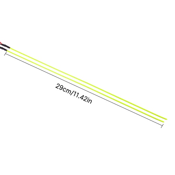 INJORA Flexible Cuttable Yelloe LED Strip Lights for RC Cars (L42-YE)
