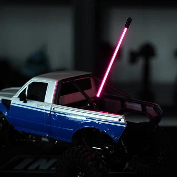 INJORA LED Whip Light for 1/18 1/24 RC Crawlers - Pinkish Purple (L44-PU)