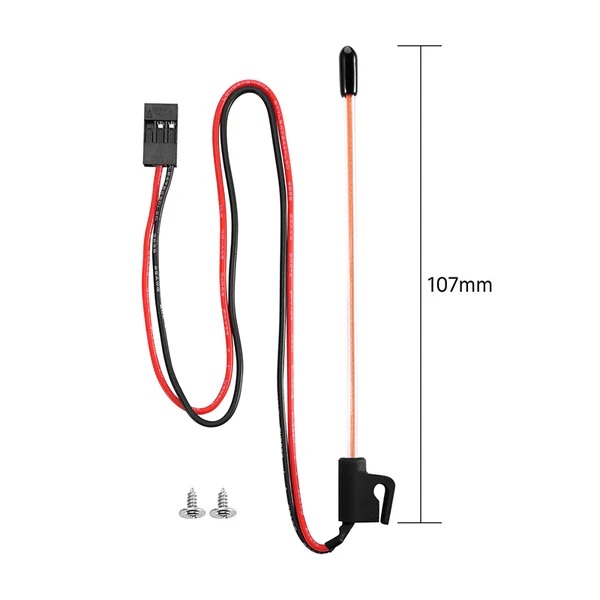 INJORA LED Whip Light for 1/18 1/24 RC Crawlers - Pinkish Purple (L44-PU)