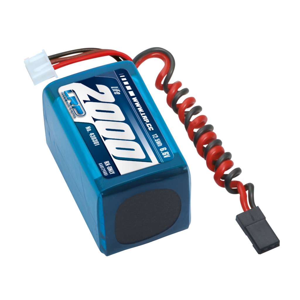 LRP LiFePo 2000 RX-Pack 2/3A Hump - 6.6V (LRP430301)
