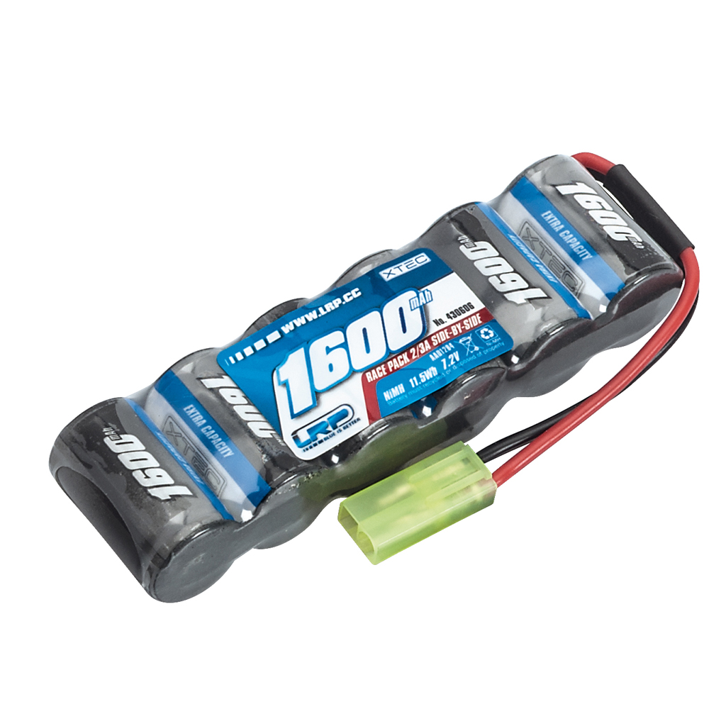 LRP XTEC Race Pack S x Side 2/3A-1600mAh (LRP430606)