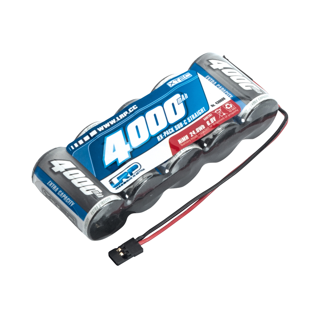 LRP XTEC 1/5 RX-Pk Straight SubC-JR-4000mAh (LRP430609)