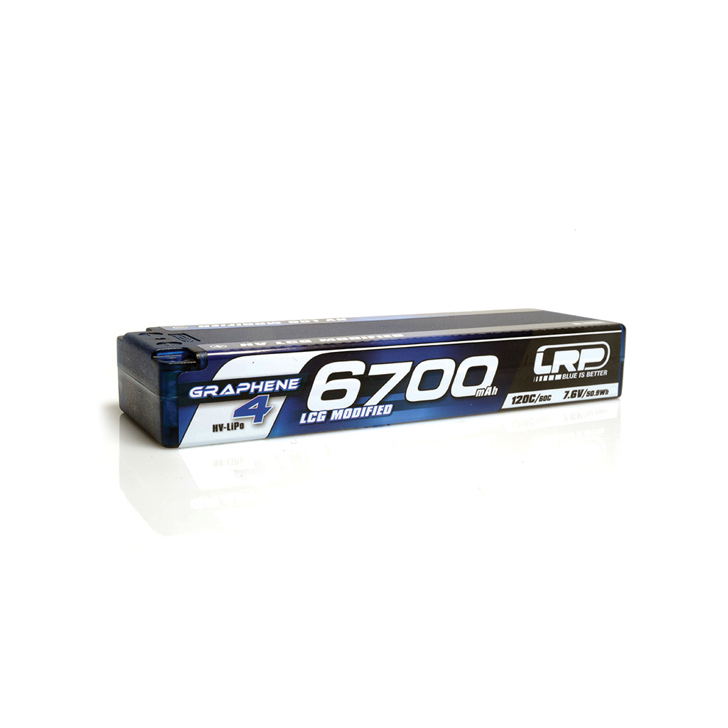 LRP LiPo 6700mAh Graph4 HV LCG 7.6v (LRP431271)