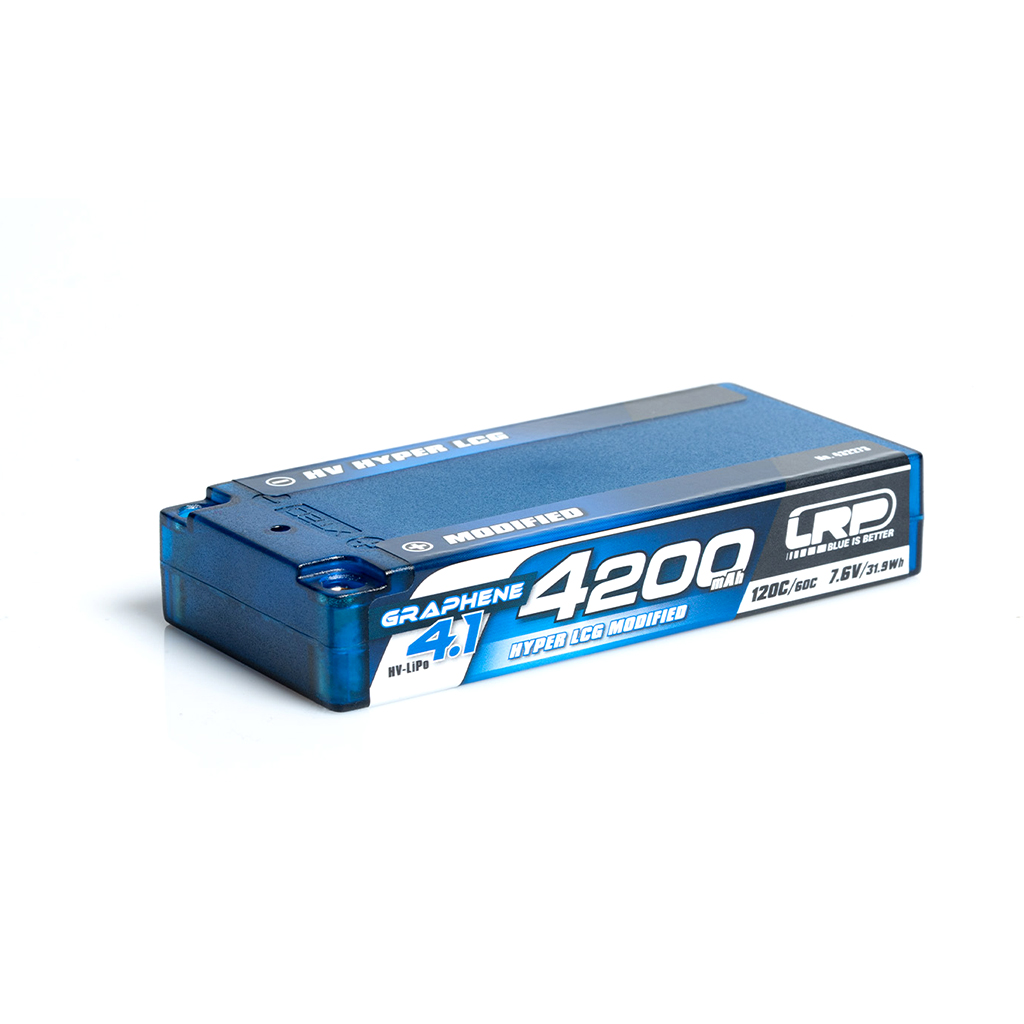 LRP LiPo 4200mAh HV Hyper LCG Mod Shorty- Graph4.1 (LRP432273)