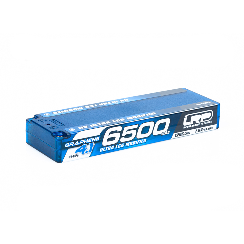 LRP LiPo 6500mAh G4.1 HV Ultra LCG Modified 7.6v (LRP432282)