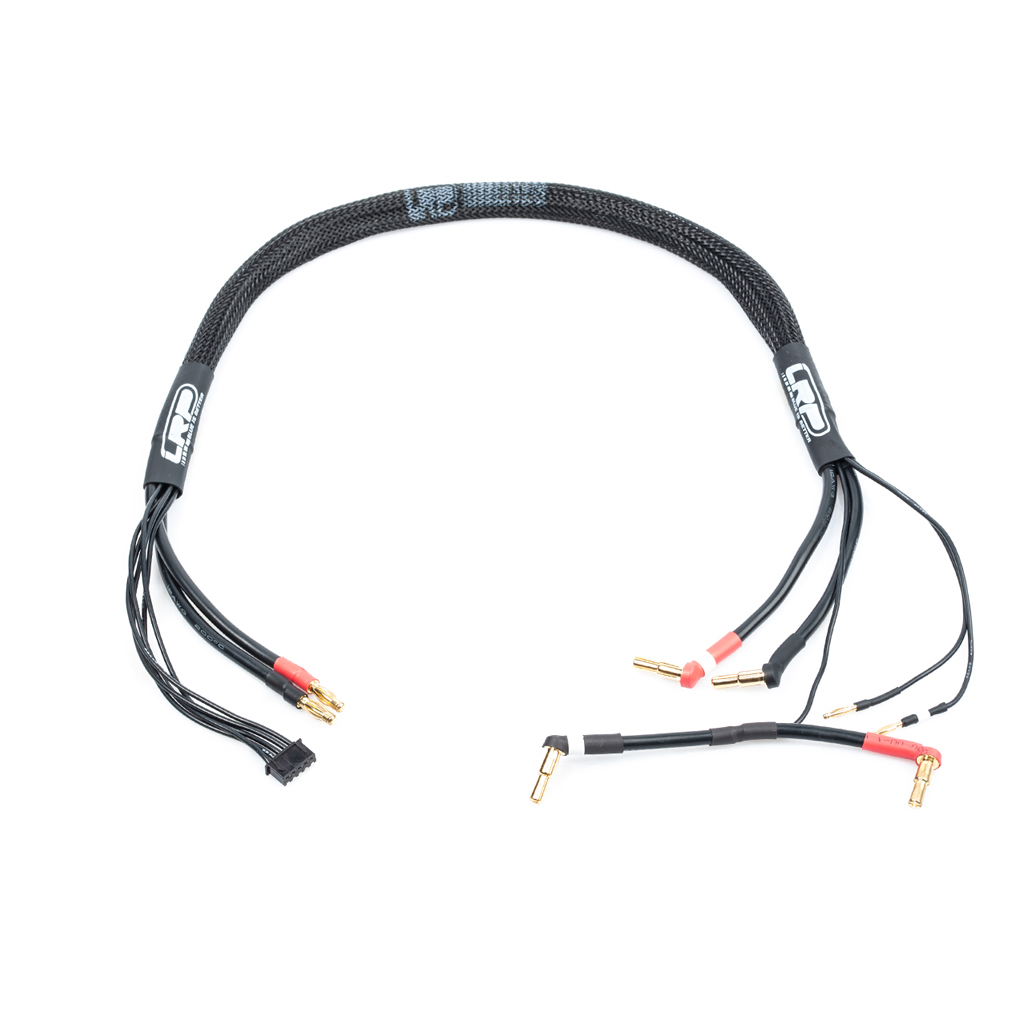 LRP 2x 2S-Charging Wire - 60cm - 4mm &amp; XH 4/5mm 2mm (LRP499100)