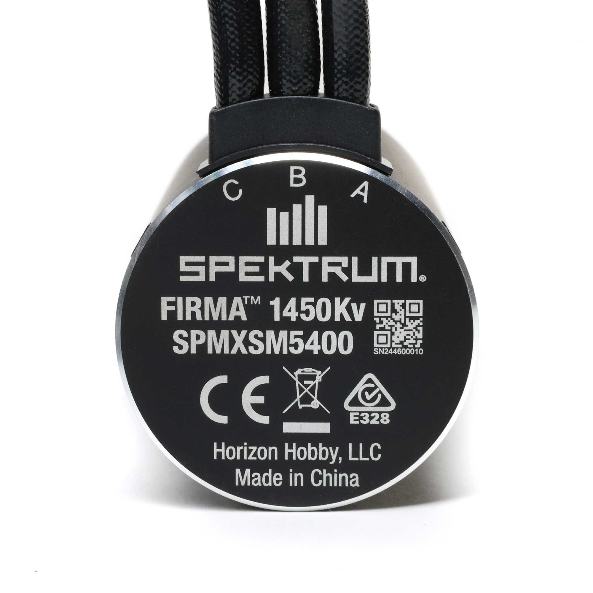 Spektrum Firma 4685-1450Kv Brushless Motor: 8mm (M-SPMXSM5400)