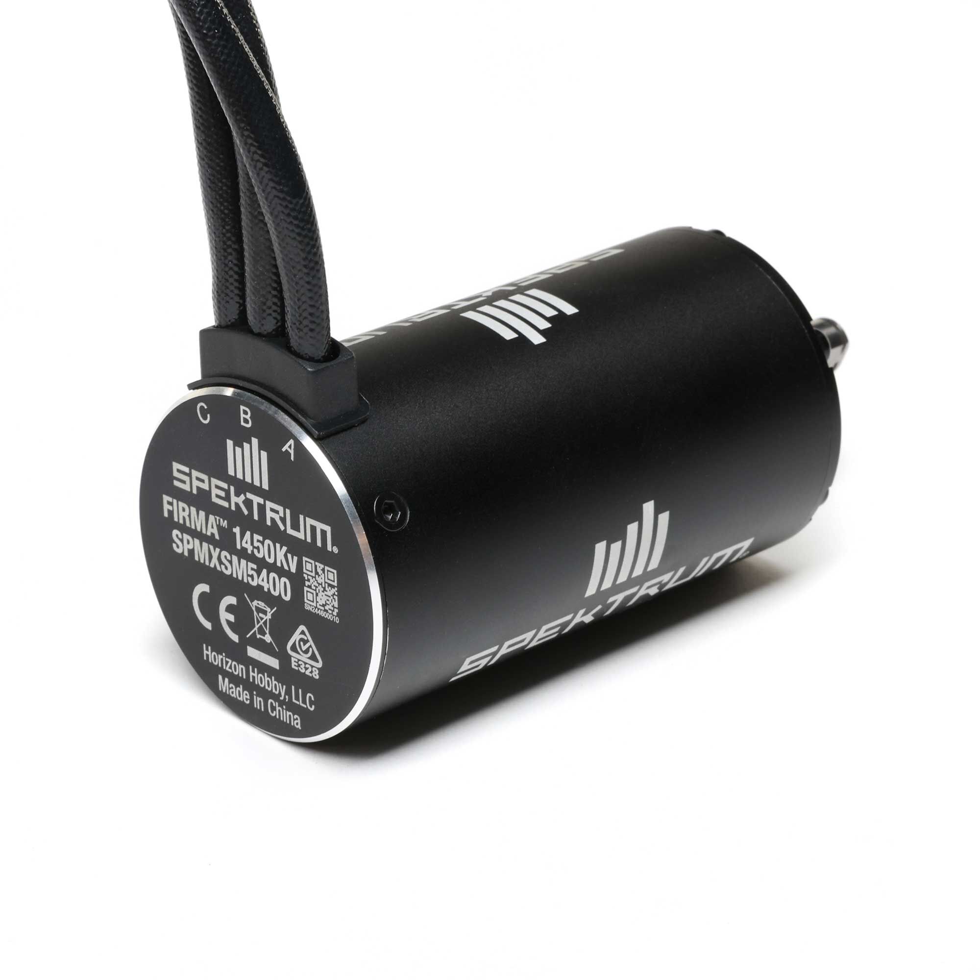 Spektrum Firma 4685-1450Kv Brushless Motor: 8mm (M-SPMXSM5400)