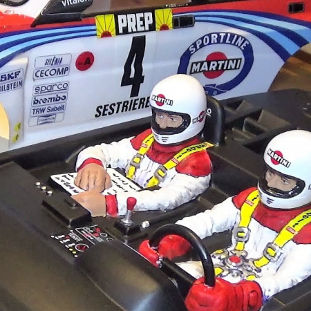Tamiya 1:10 Rally Car Cockpit ( THC 54491)