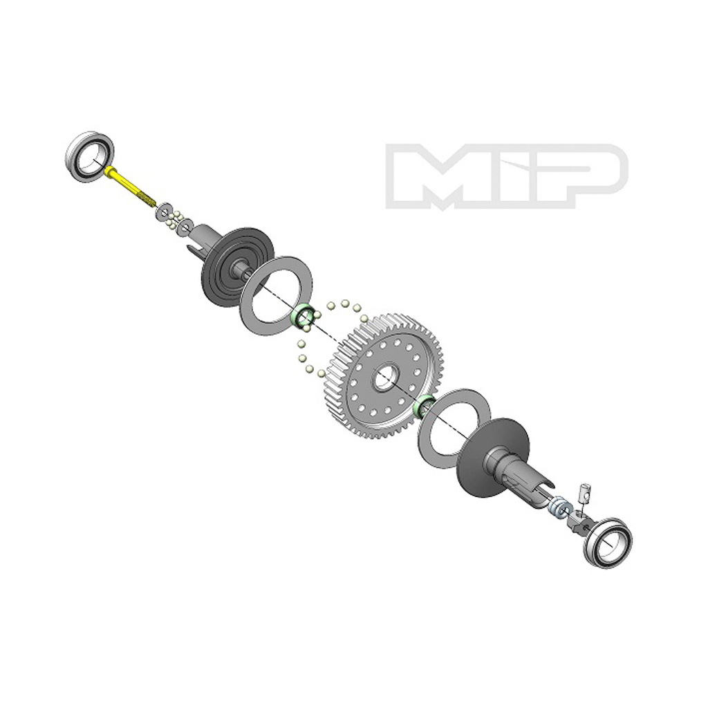 MIP Super Ball Diff - Tamiya Blackfoot / Monster Beetle (MP16210)