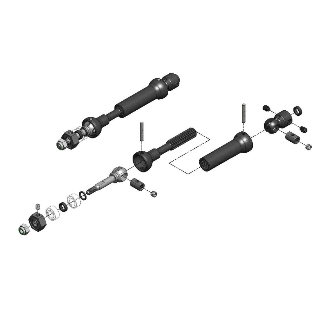 MIP X-Duty CVD Drive Kit - Rear (MP18140)