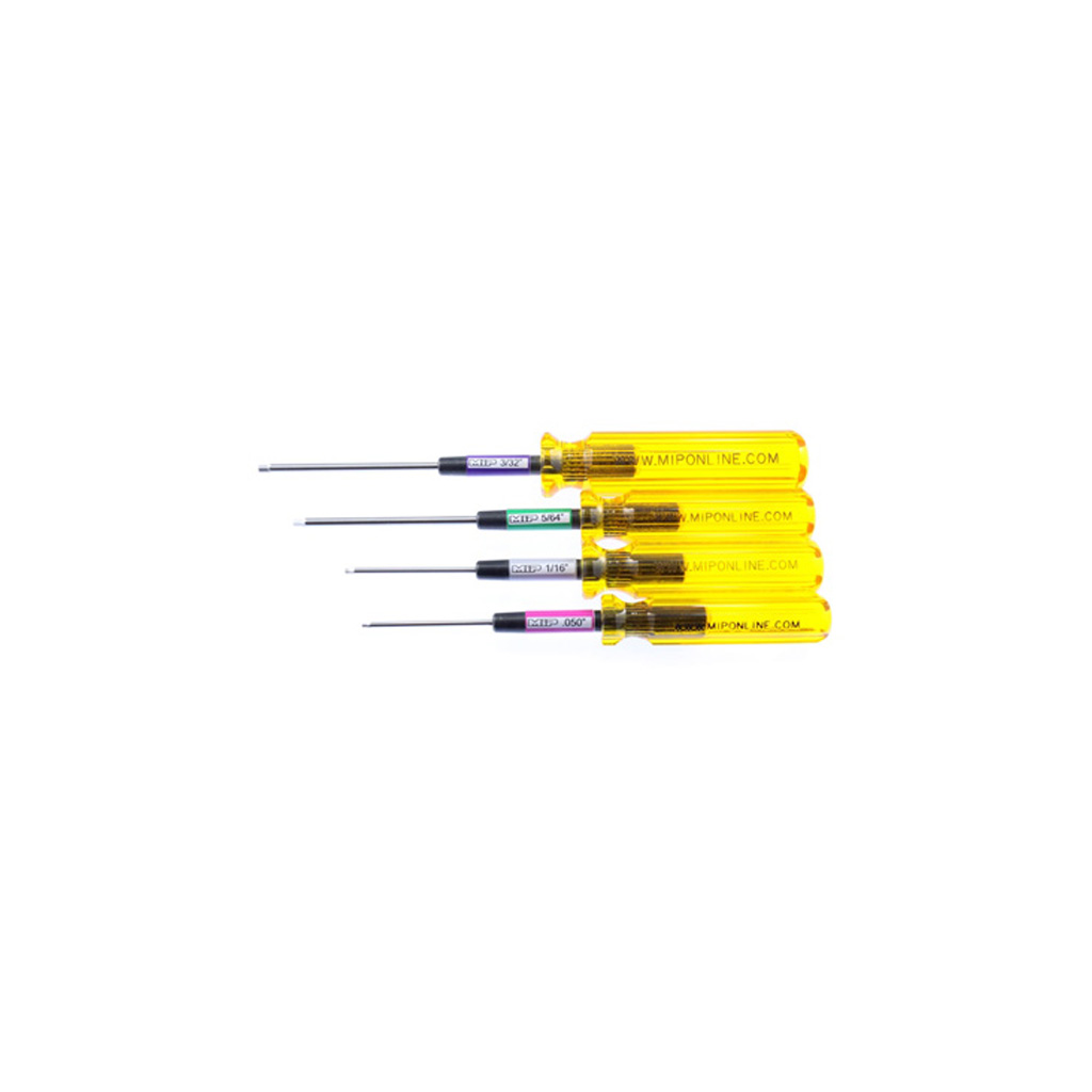 MIP Hex Driver Wrench Set-SAE Std 4pc (MIP9501)