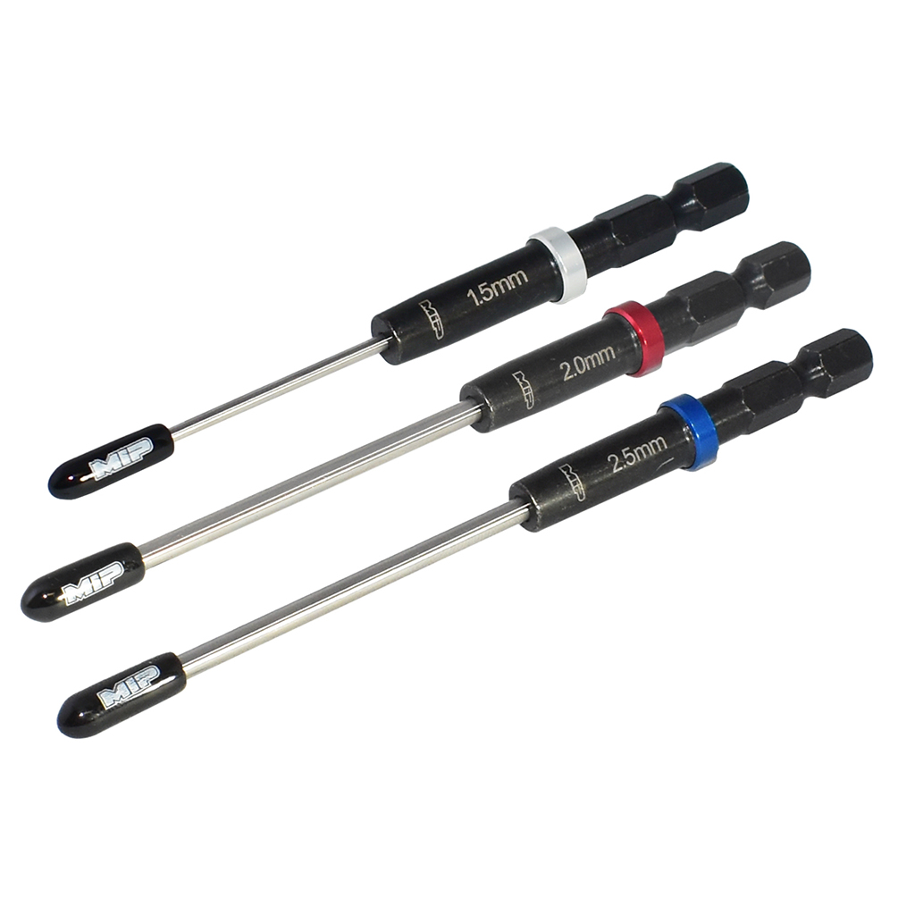 MIP Spd Tip Hex Driver Wrench Set Gen 2 Metric 3pc (MP9612)