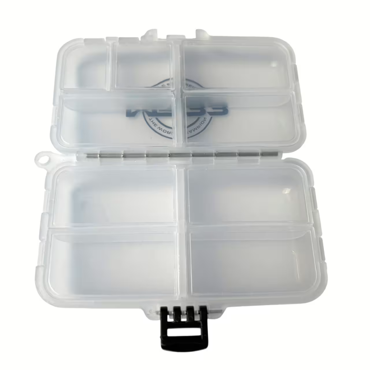 MR33 Hardware Box Double-Sided 11,4 x 6,2 x 3,4cm with 9 Compartments - Transparent (MR33-805012)