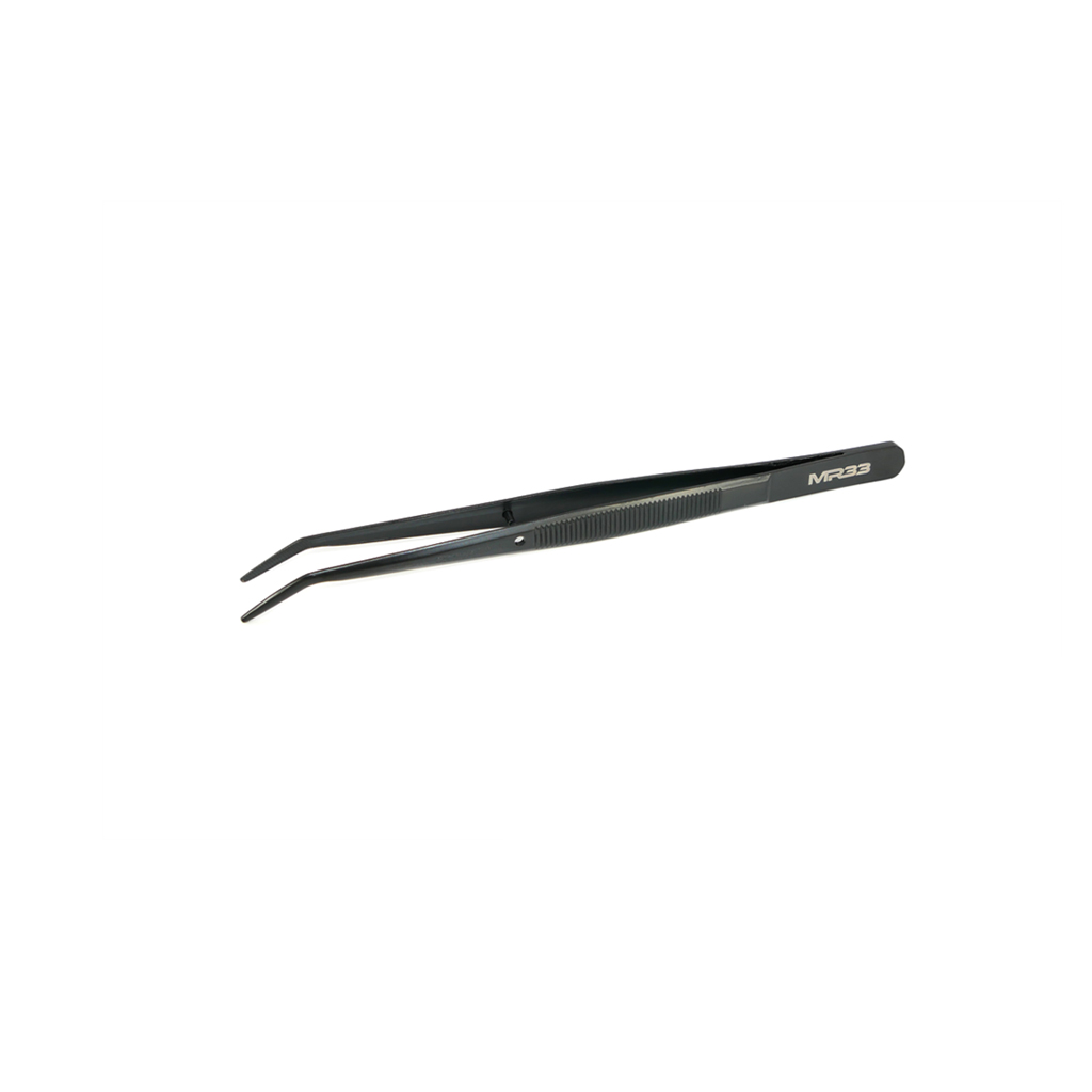 MR33 Curved Tweezers Black (MR33-CTB)