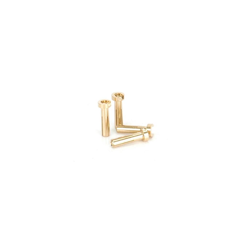 MR33 4mm Gold Connectors pk 4 (MR33-GOLD2)