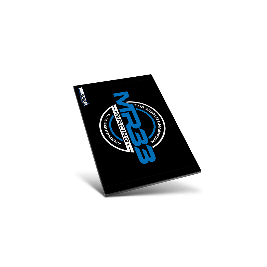 MR33 Decal Inc Hudy Setup Board-Blue (MR33-SB-B)