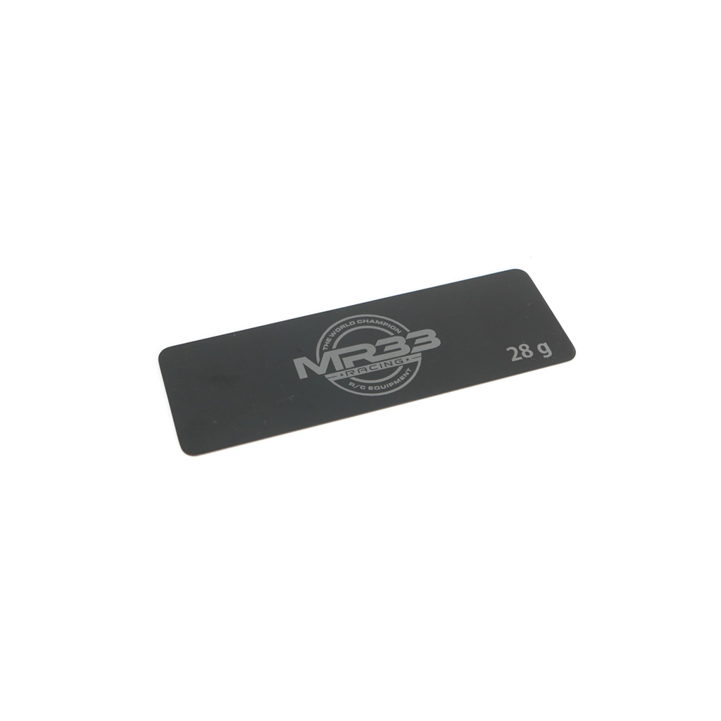 MR33 28g Steel Battery Weight 0.6mm Long (MR33-STW-28G)