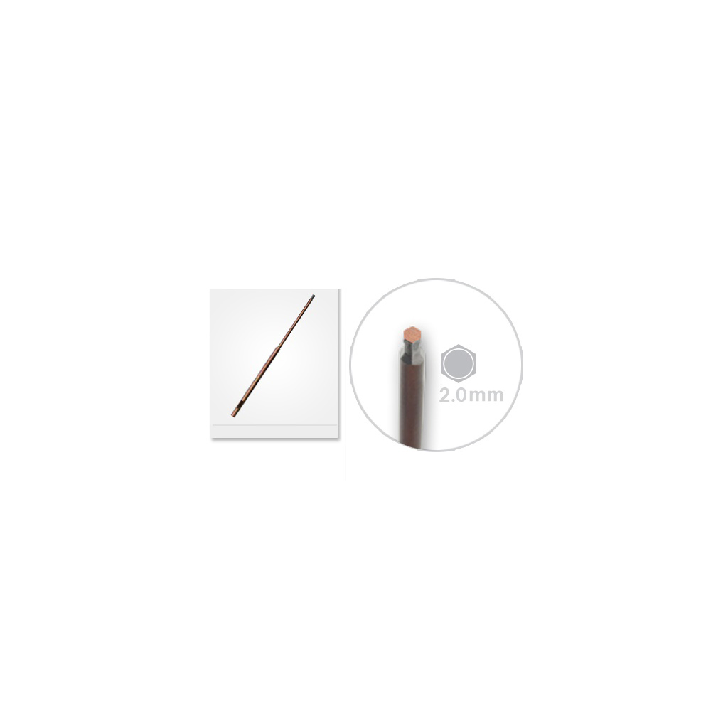 MR33 World Champ Tools-2.0mm RHD Hex Tip (MR33-T-2.0-RHD-TIP)