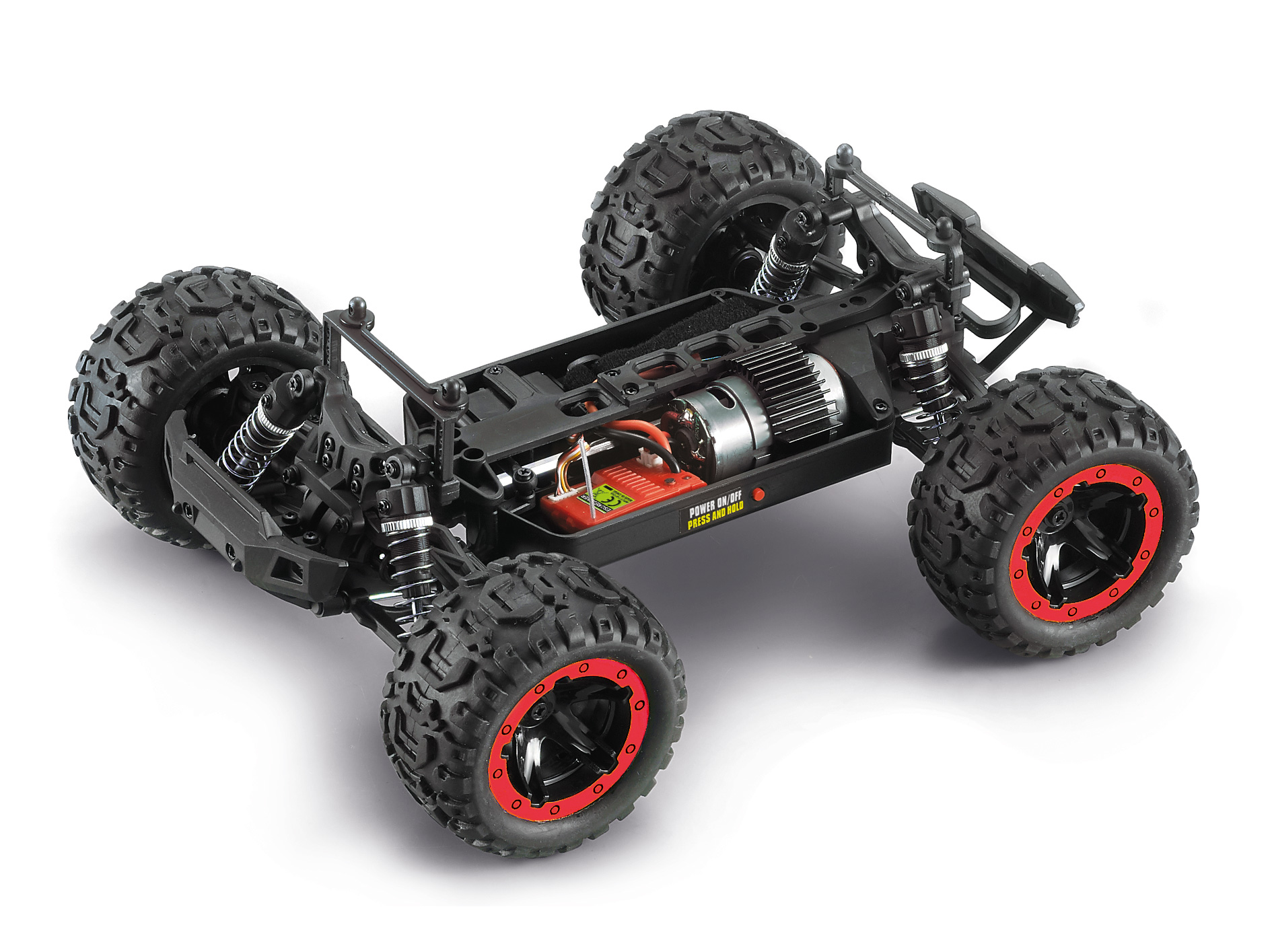 BlackZon Slyder MT 4wd Monster Truck RTR - Red (540098)
