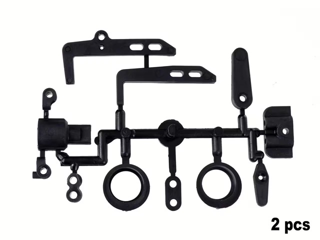 Mugen Seiki MTC-2 / MTC-2R / MTC2 FWD Battery Mount &amp; Diff Exzenter (MU-A2203-C)