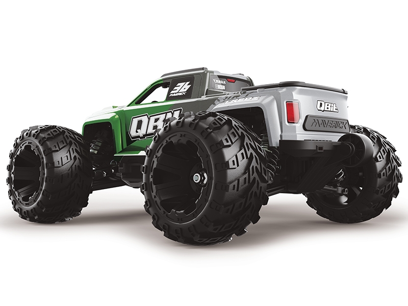 Maverick Qbit MT Flux 1/16th Monster Truck - Green (MV151006)