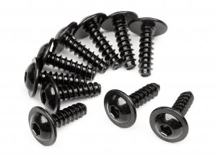 Maverick T.P Flanged Screw M3X10mm (10 Pcs) (MV23075)