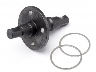 Maverick Centre Locked Diff. Shaft (Blackout MT) (MV24026)