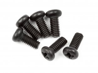 Maverick Button Head Screw M2.5 x 6mm 6Pcs (MV28036)