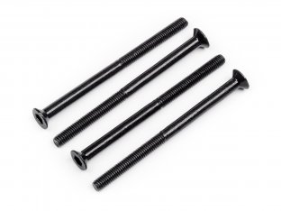 Maverick Flat Head Screw Shaft M3X20X45 4Pcs (Hex) (MV29084)