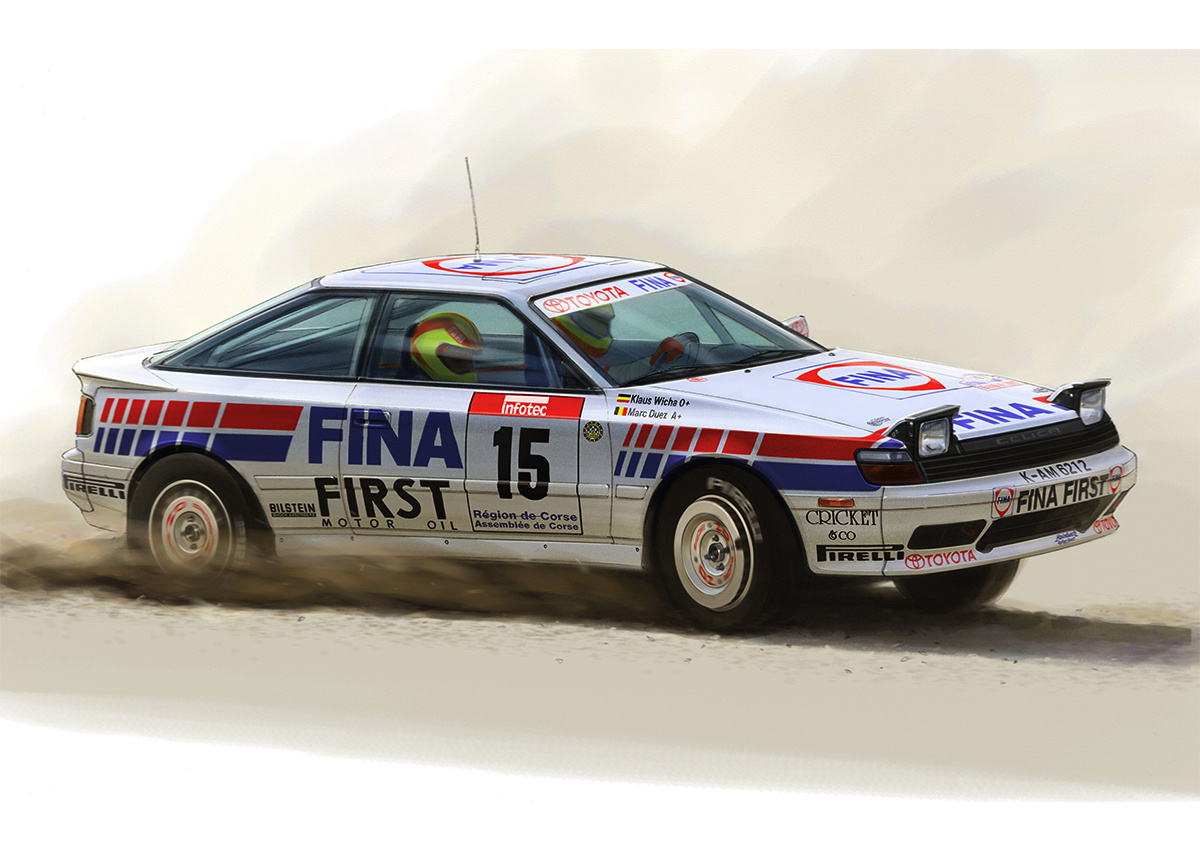 NuNu Toyota Celica Gt4 St165 &#039;91 Tour De Corse ÃŒfinaÃ®  (NU24015)