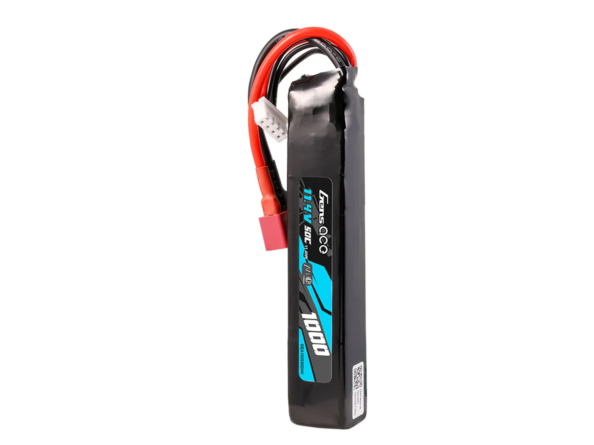 Gens Ace Airsoft 3S 1100mAh 25C with Deans (fit Most AEG) (O-GAS3S1100-25D)