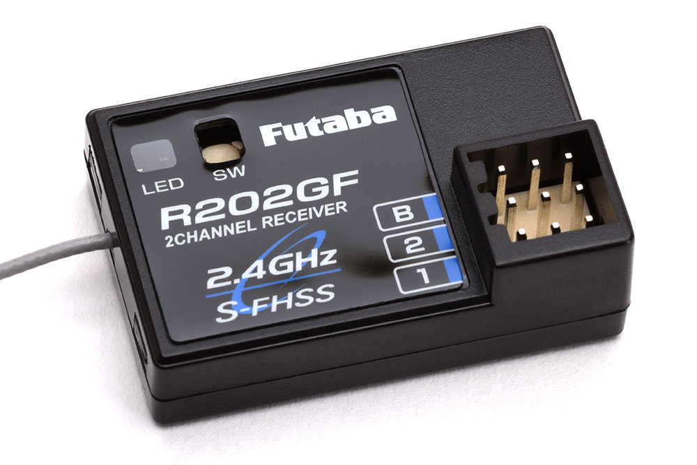 Futaba R202GF 2ch Receiver 2.4GHz S-FHSS (FUT05102625-3)