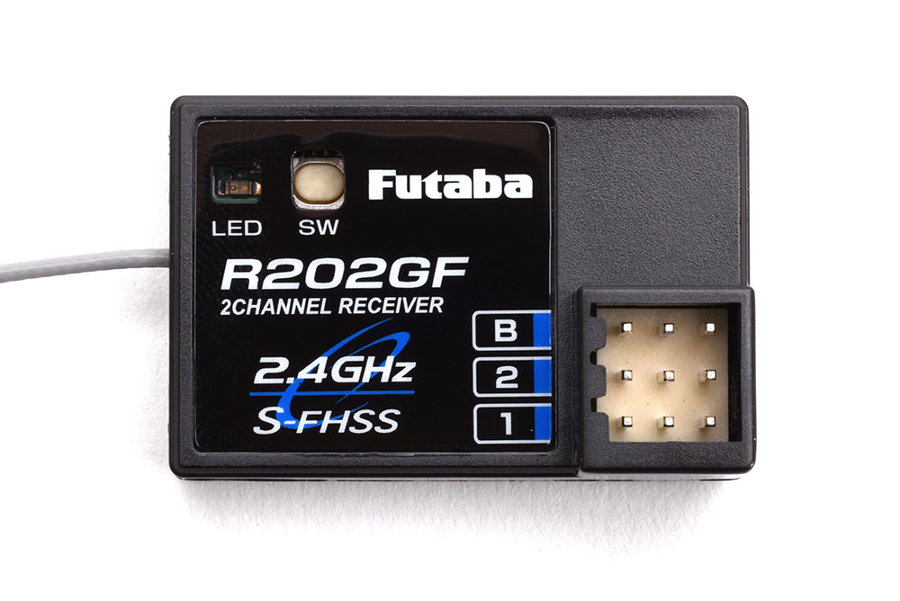 Futaba R202GF 2ch Receiver 2.4GHz S-FHSS (FUT05102625-3)