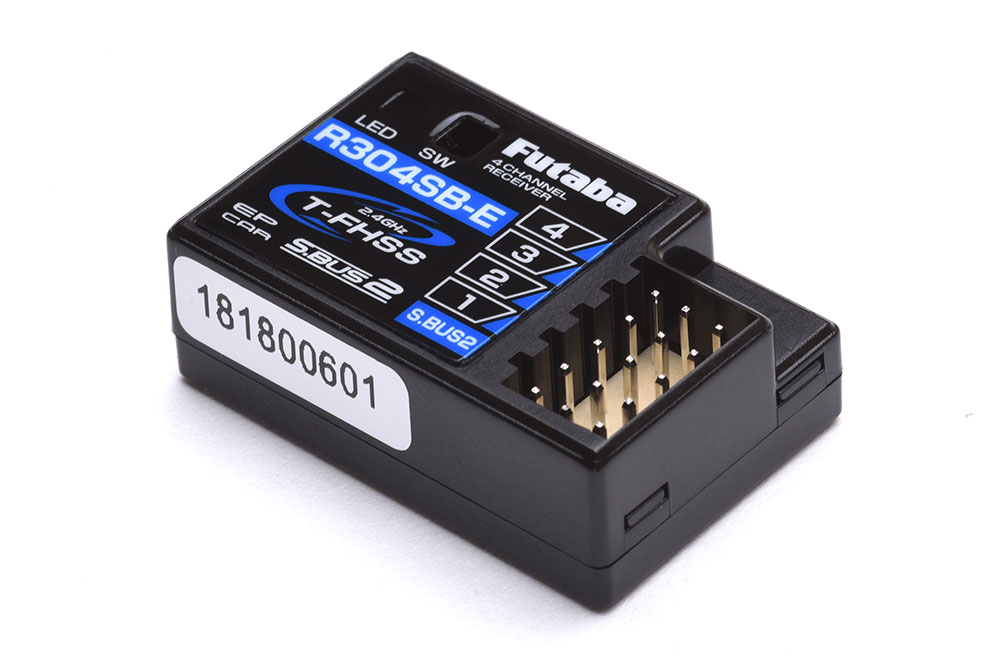 Futaba R304SB-E - 4 Channel Rx T-FHSS 2.4GHz (Electric) (FUT05102601-3)