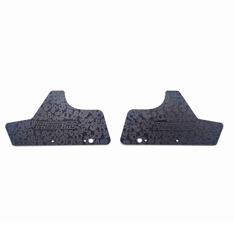 Phase 1 RC Mudguards Arrma Kraton / Outcast V5 Skull&quot; Laser Design (P1RC-AR040)