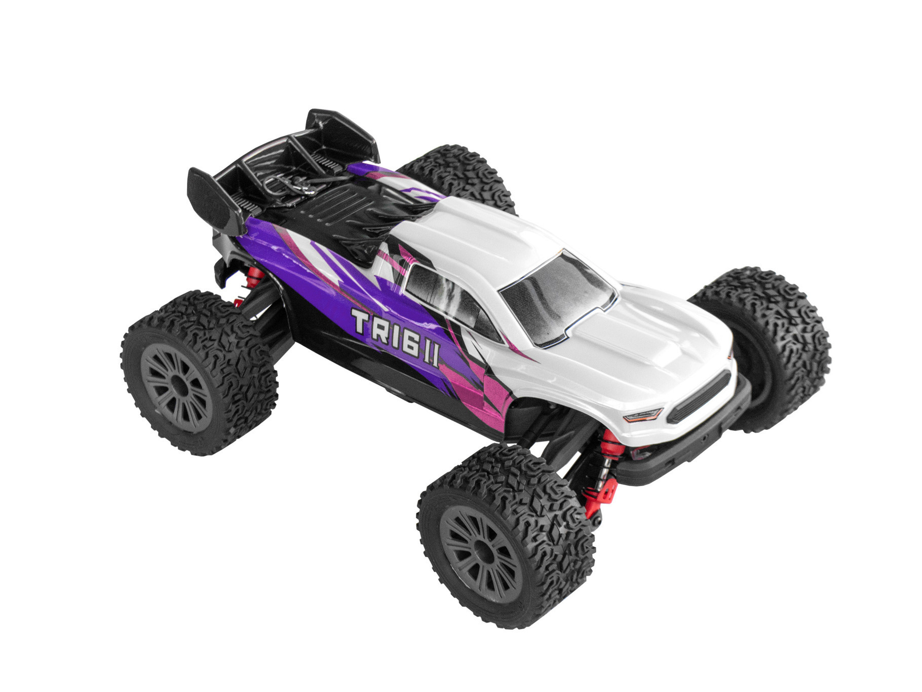 PD Racing 1:16 TR-16II Brushed Truggy RTR - Purple, Pink, White (PD304T-PURPLE)