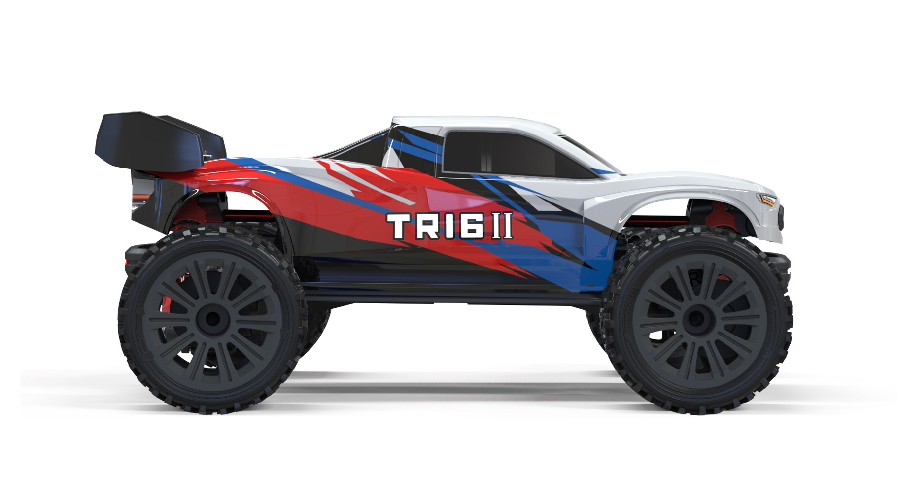 PD Racing 1:16 TR-16 Brushed Truck RTR (PD304T-RED)