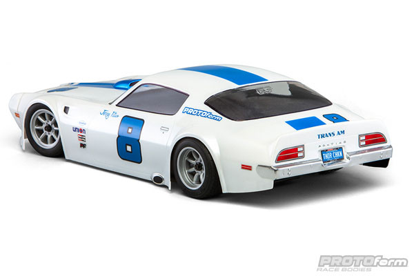 Protoform 1971 Pontiac Firebird Trans AM VTA 200mm Clear Bodyshell (G-PRM1535-30)