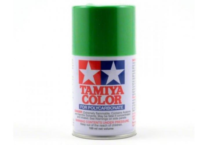 Tamiya PS Polycarbonate Clear Bodyshell Paint - Full Range - PS-21 Park Green