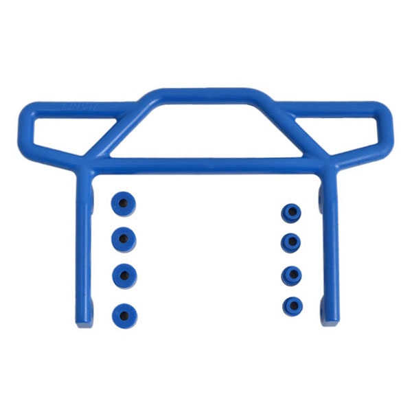RPM Blue Rear Bumper For Traxxas Elec Rustler 2wd (RPM70815)