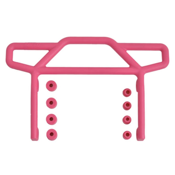 RPM Pink Rear Bumper For Traxxas Elec Rustler 2wd (RPM70817)