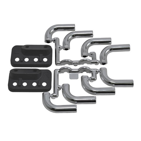 RPM Zoomies Mock Exhaust Headers - Chrome (RPM70853)