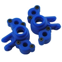 RPM AXLe Carriers For Traxxas 1/16 Mini E-Revo/Slash Blue (RPM73165)