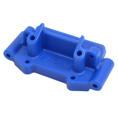 RPM Blue Front Bulkhead For Traxxas 2wd Vehicles (RPM73755)